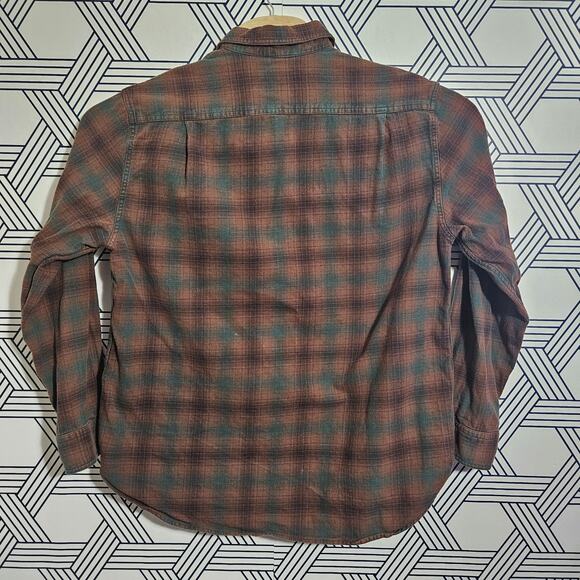 Mens Pendleton Plaid Flannel Burnside Shirt Size Large - Picture 4 of 5